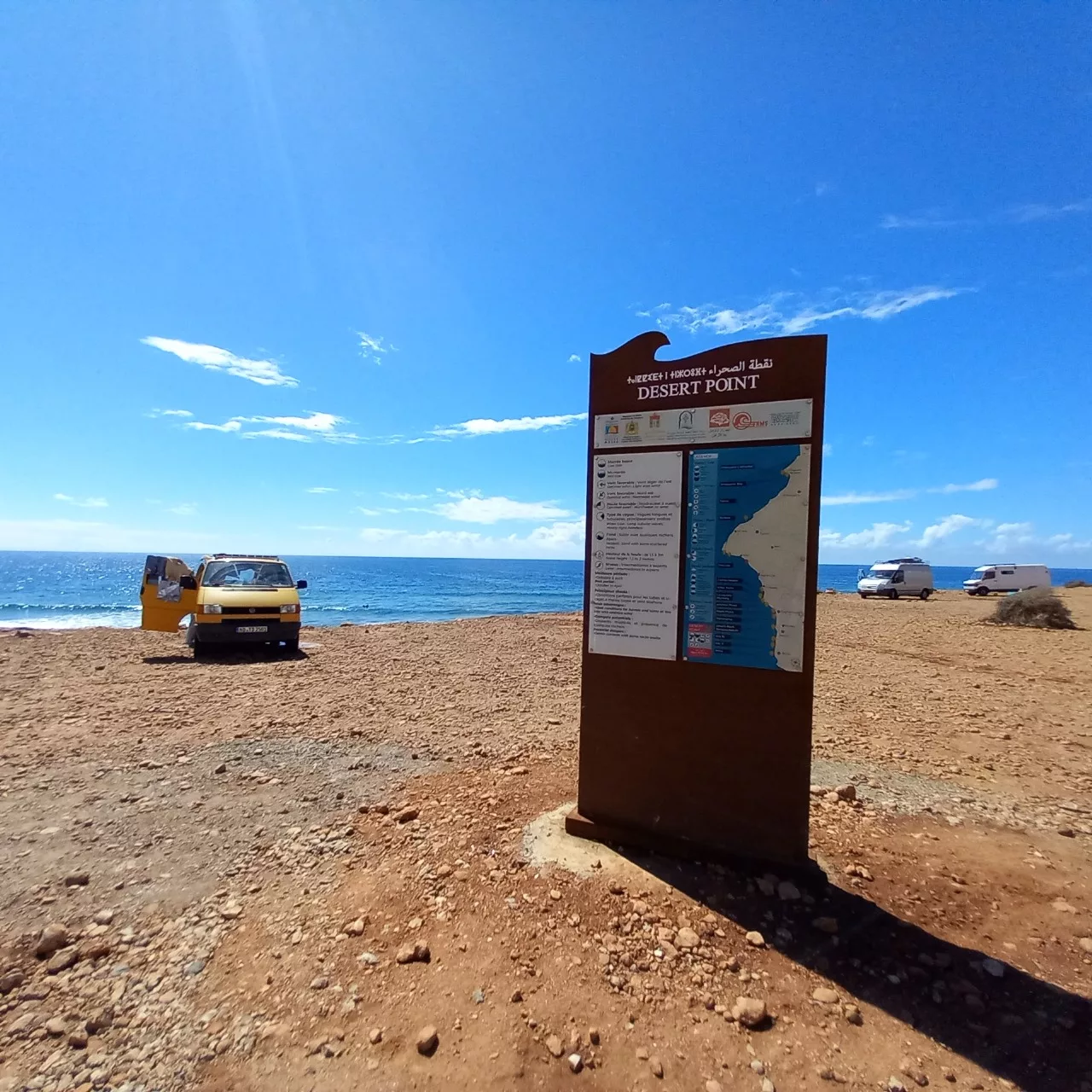 Signalétique touristique des spots de Surf du Nord d’Agadir